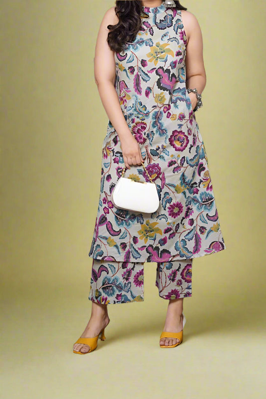 Timeless Landscapes Cotton Coord Set