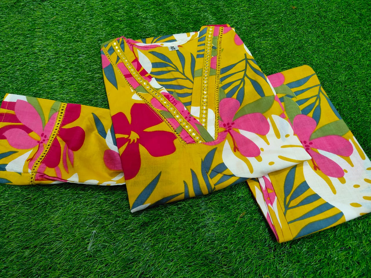 Summer Flowers Cotton Coord Set