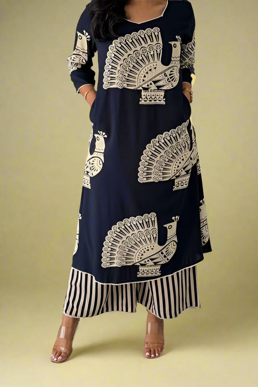 Fragrance In Fashion Cotton Kurti Set