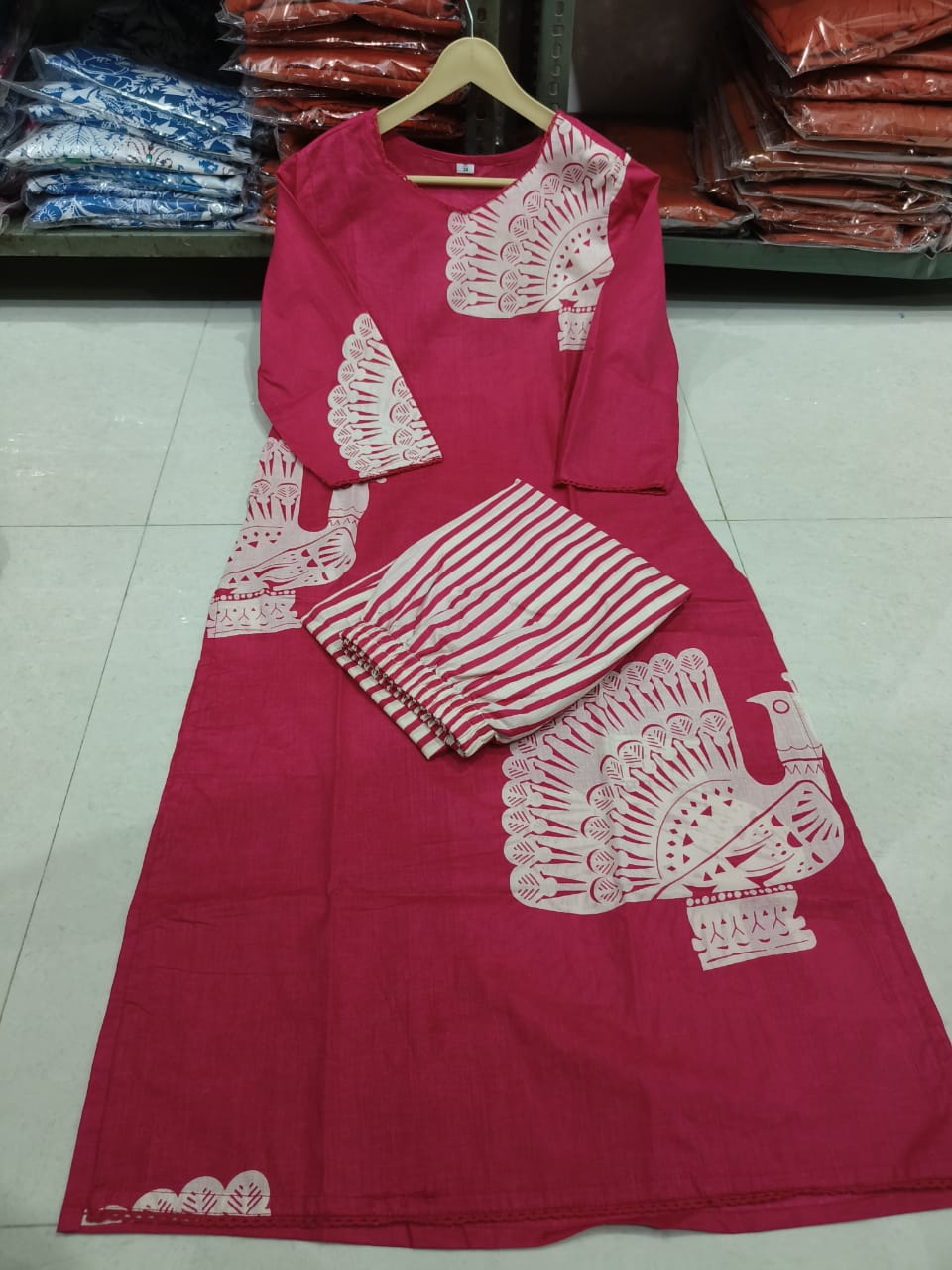 Fragrance In Fashion Cotton Kurti Set