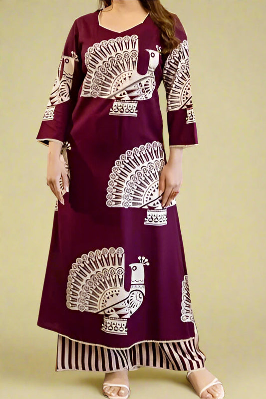 Fragrance In Fashion Cotton Kurti Set
