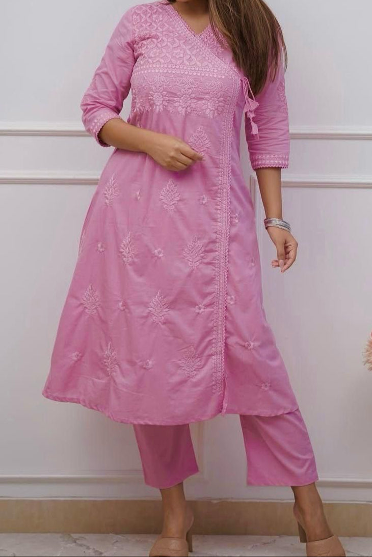 Lighting The Way Cotton Kurti Set