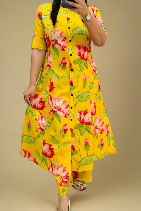 A Timeless Delight Cotton Coord Set