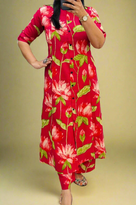 A Timeless Delight Cotton Coord Set