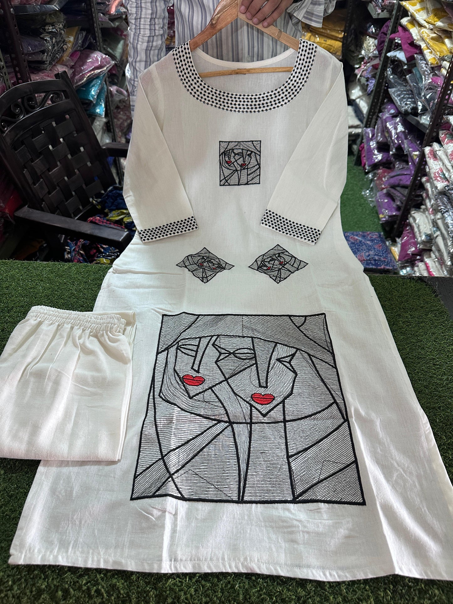 NakshiVastra Cotton Coord Set