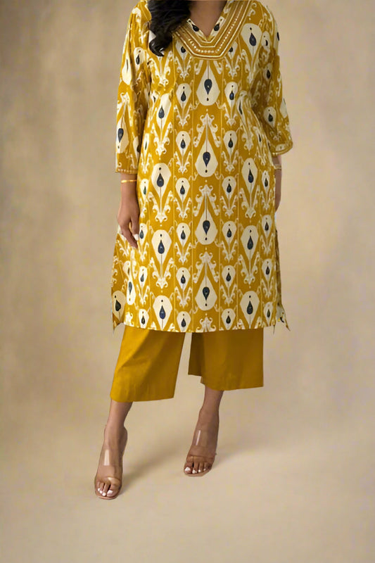 Jasmine loom Cotton Coord Set