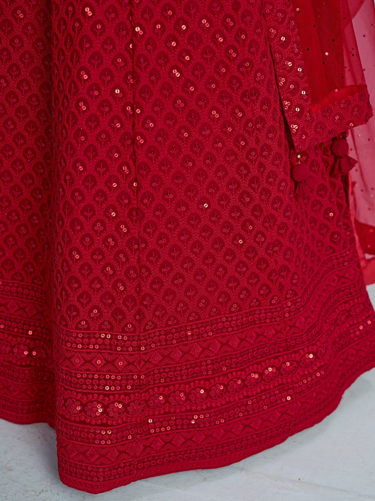 Ishq-e-Aangan Georgette Lehenga