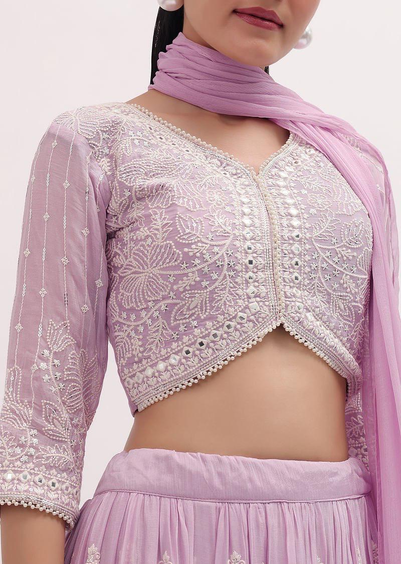 Saanjh Soul Georgette Lehenga