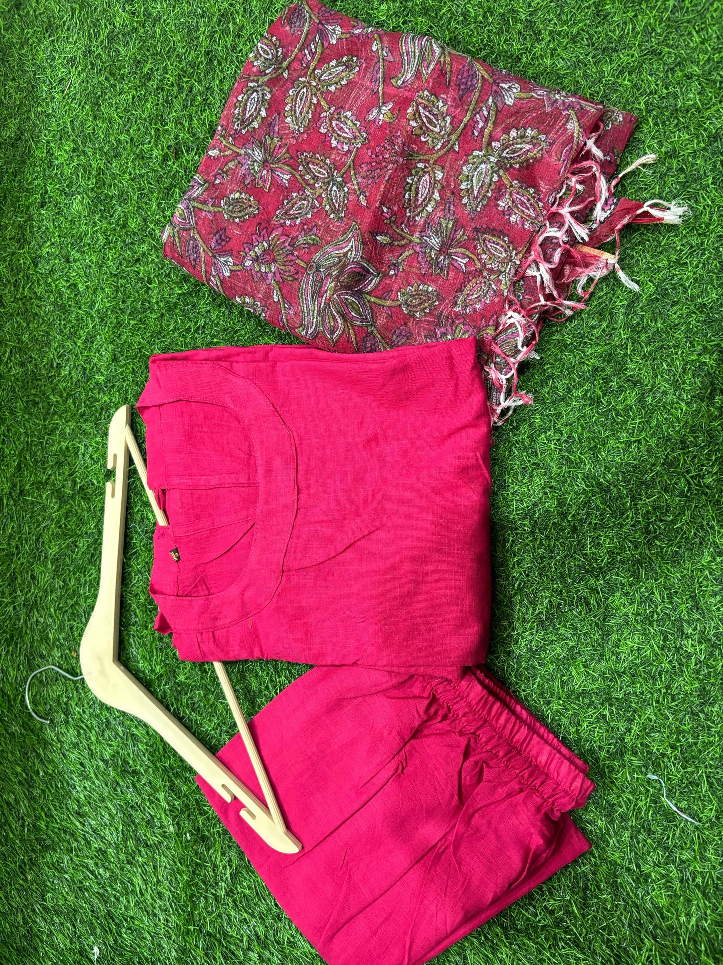 Dressed To Bless Cotton Kurti Set