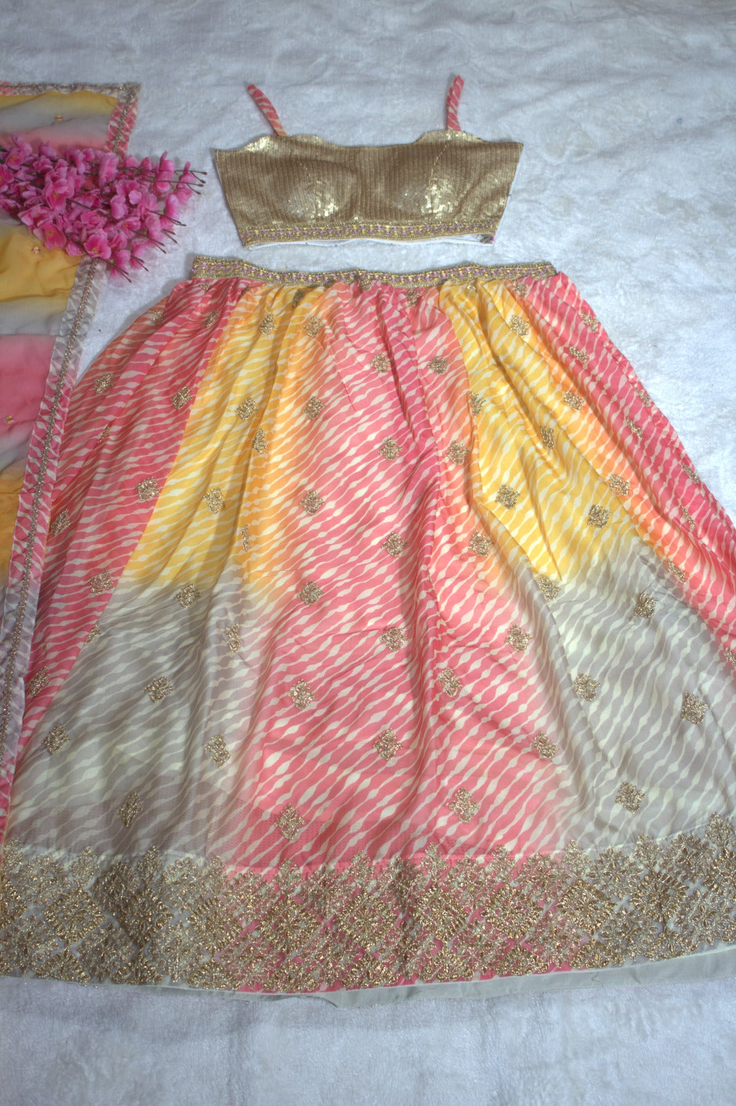 Ek Hazaron Main Meri Behna Hai- Rakhi Special Lehenga