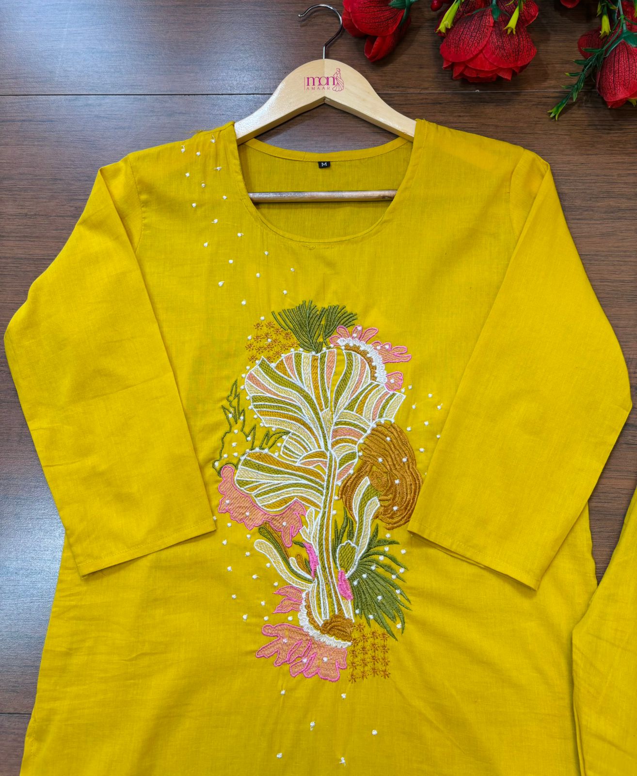 Glow And Shine - Cotton Kurti Set