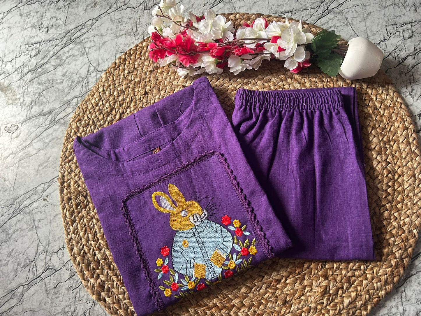 Ray Diary Cotton Coord Set