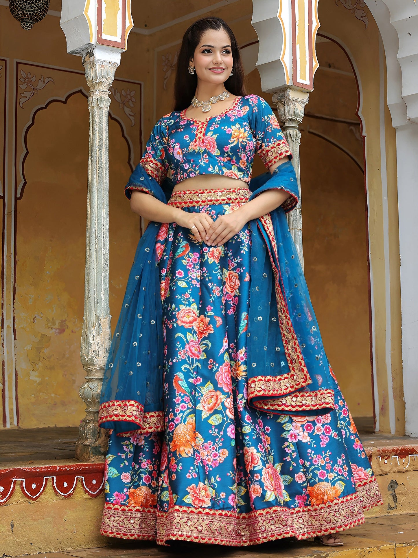 Pari’s Pride Designer Silk Lehenga
