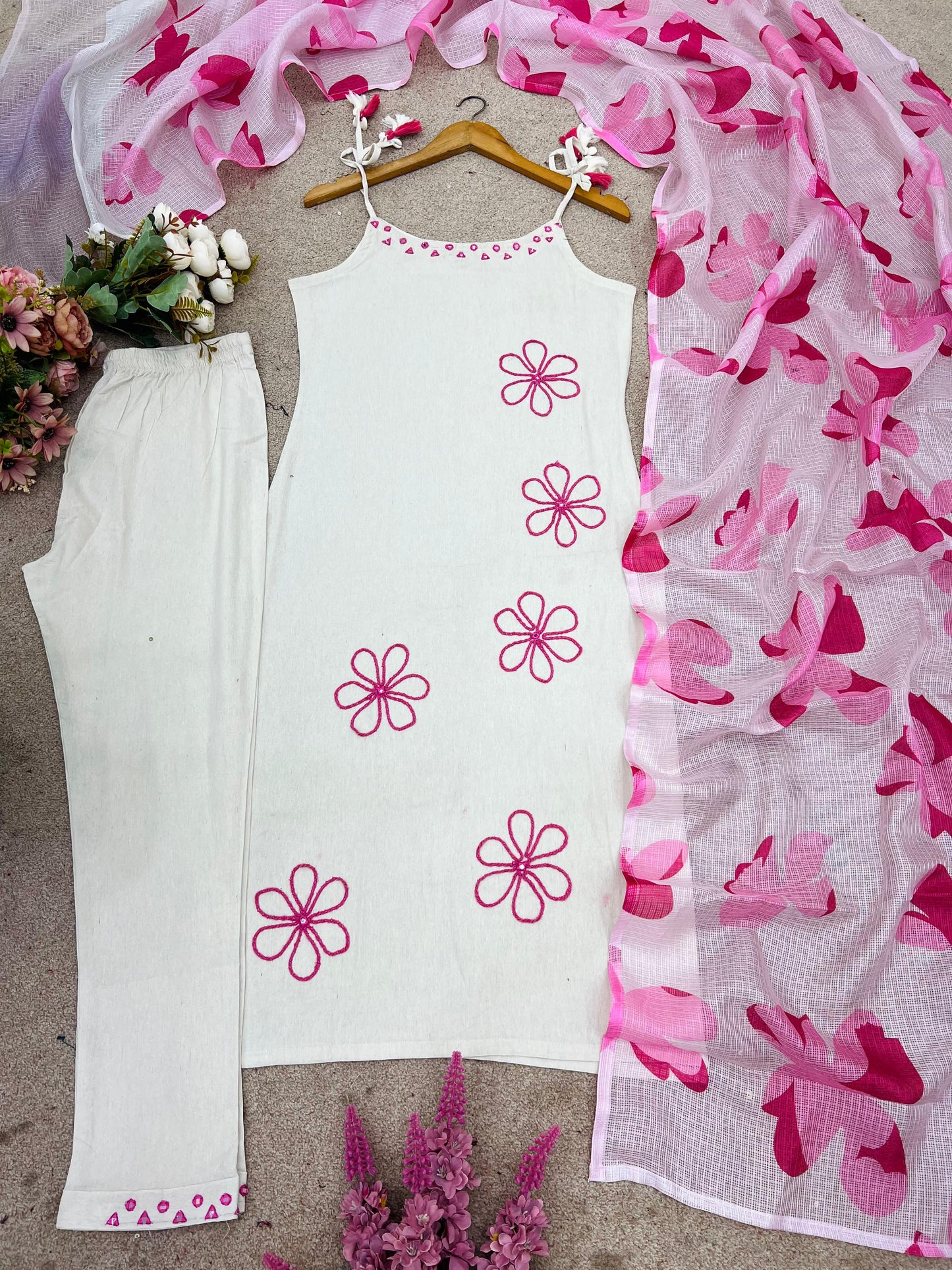 The Perfect Match Cotton Kurti Set