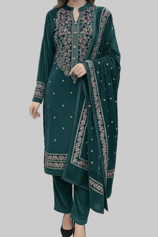 Harmony Of Grace Winter Special Kurti Set