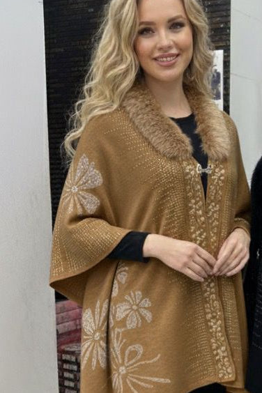 Arctic Aura Winter Poncho