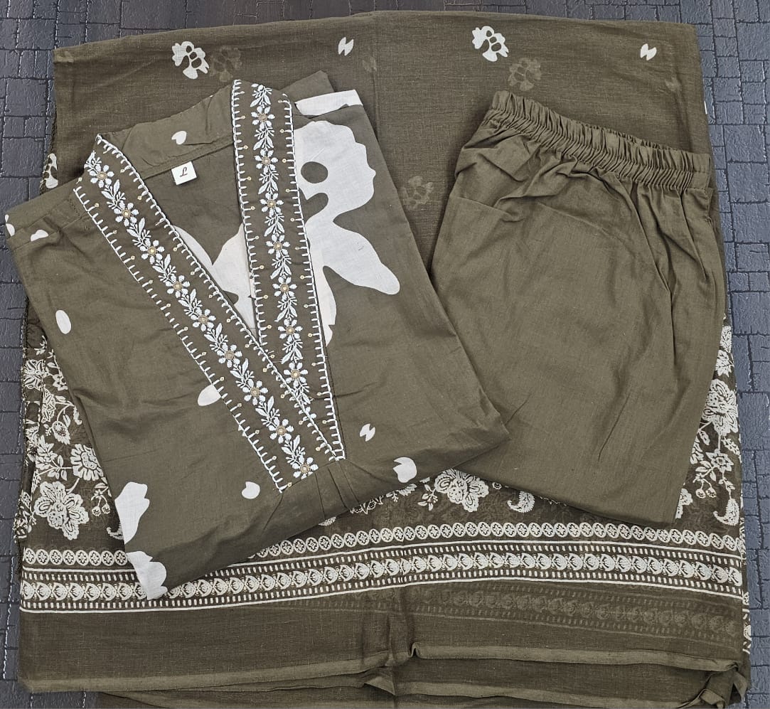 Single Aura Cotton Kurti Set