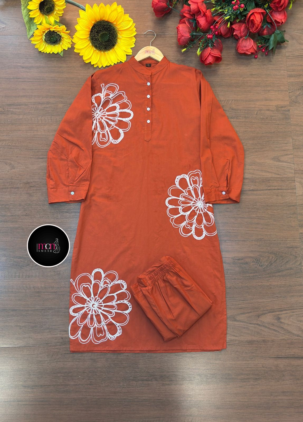 Those Old Days -Cotton Kurti Set