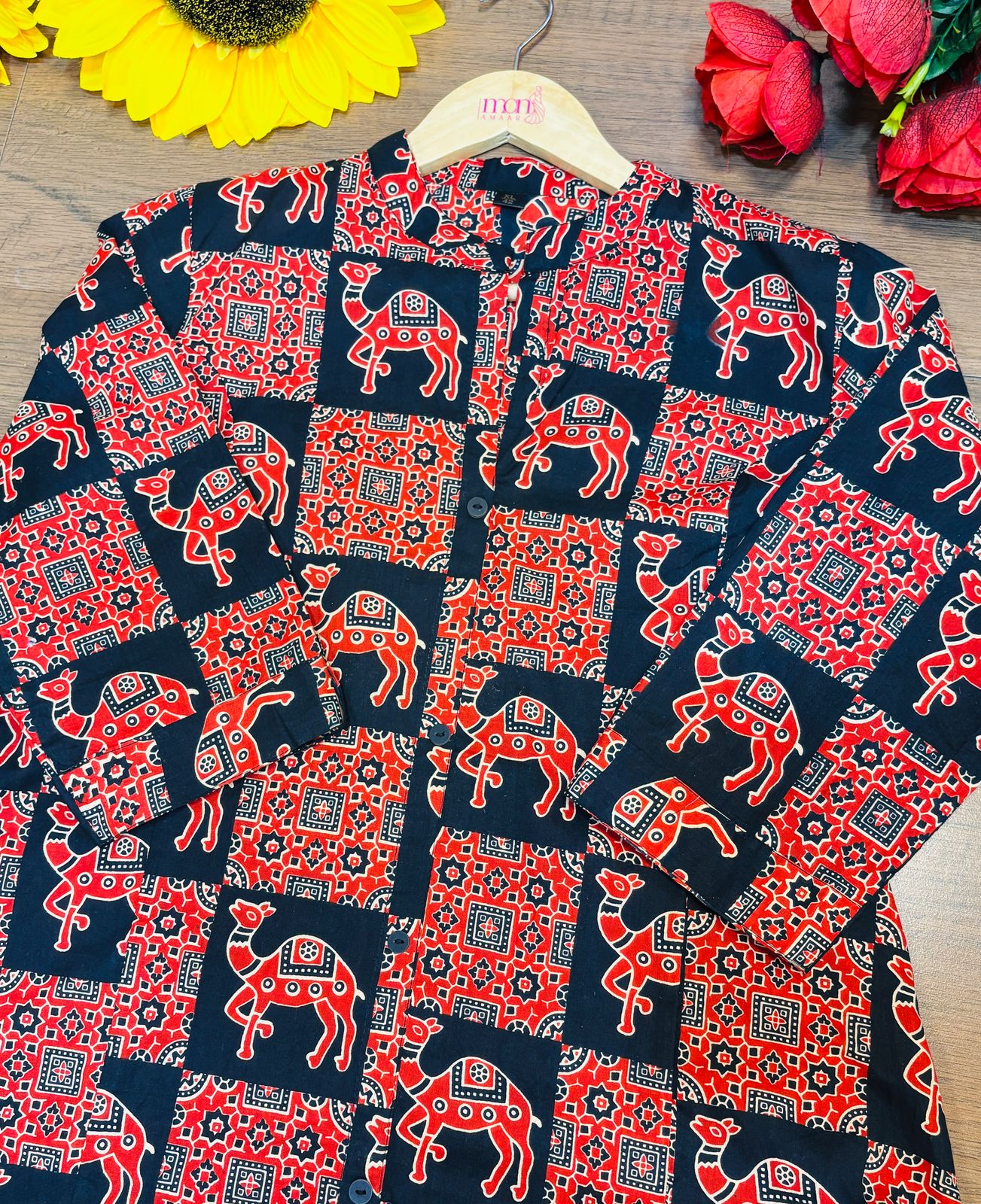 Real Life Beauty- Cotton Kurti Set