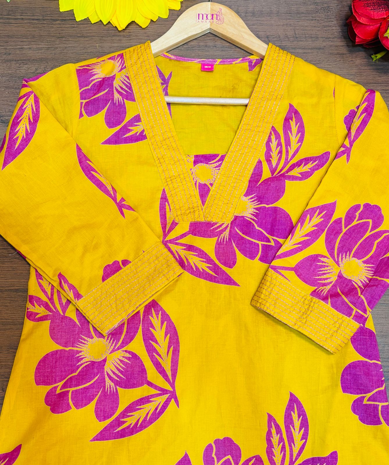 Neutral Command - Cotton Kurti Set