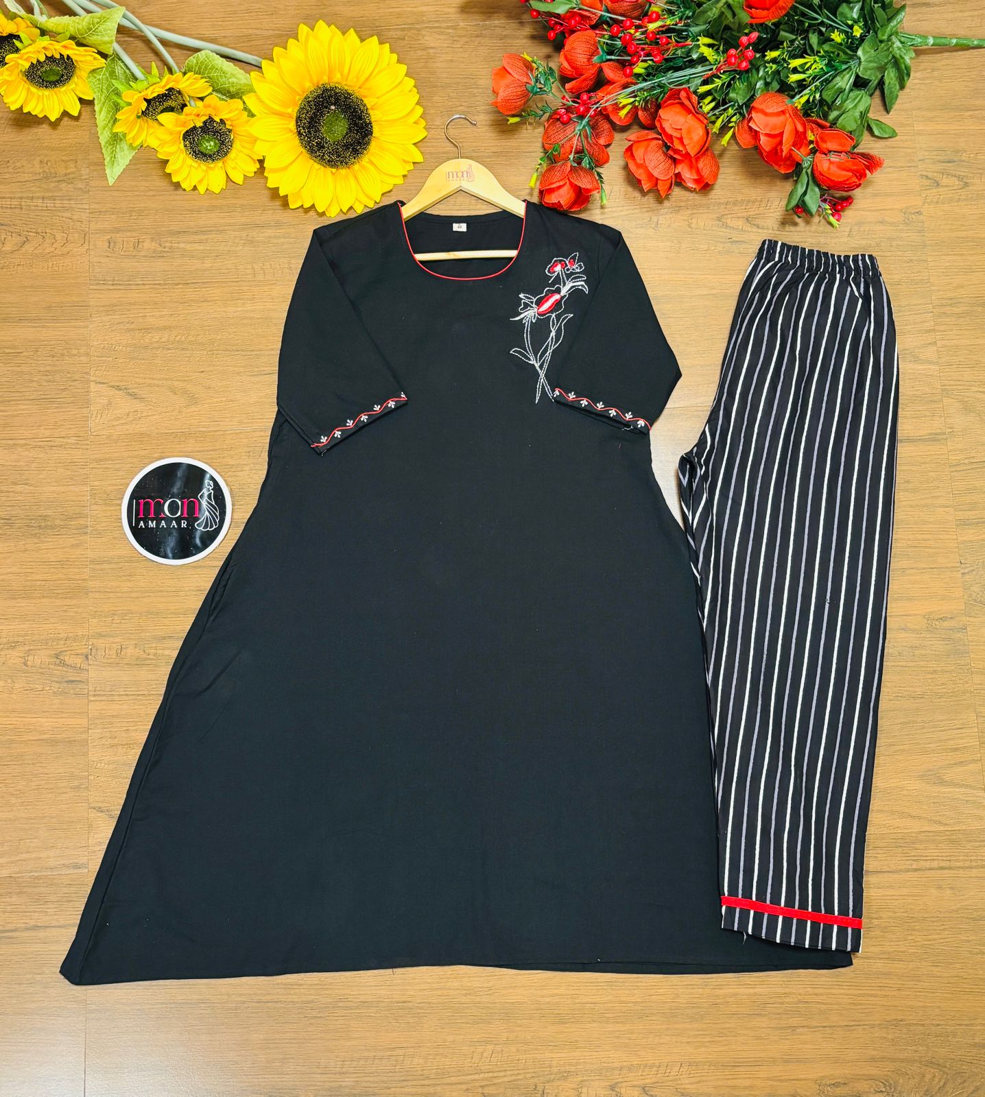 Elegance Choice -Cotton Kurti Set