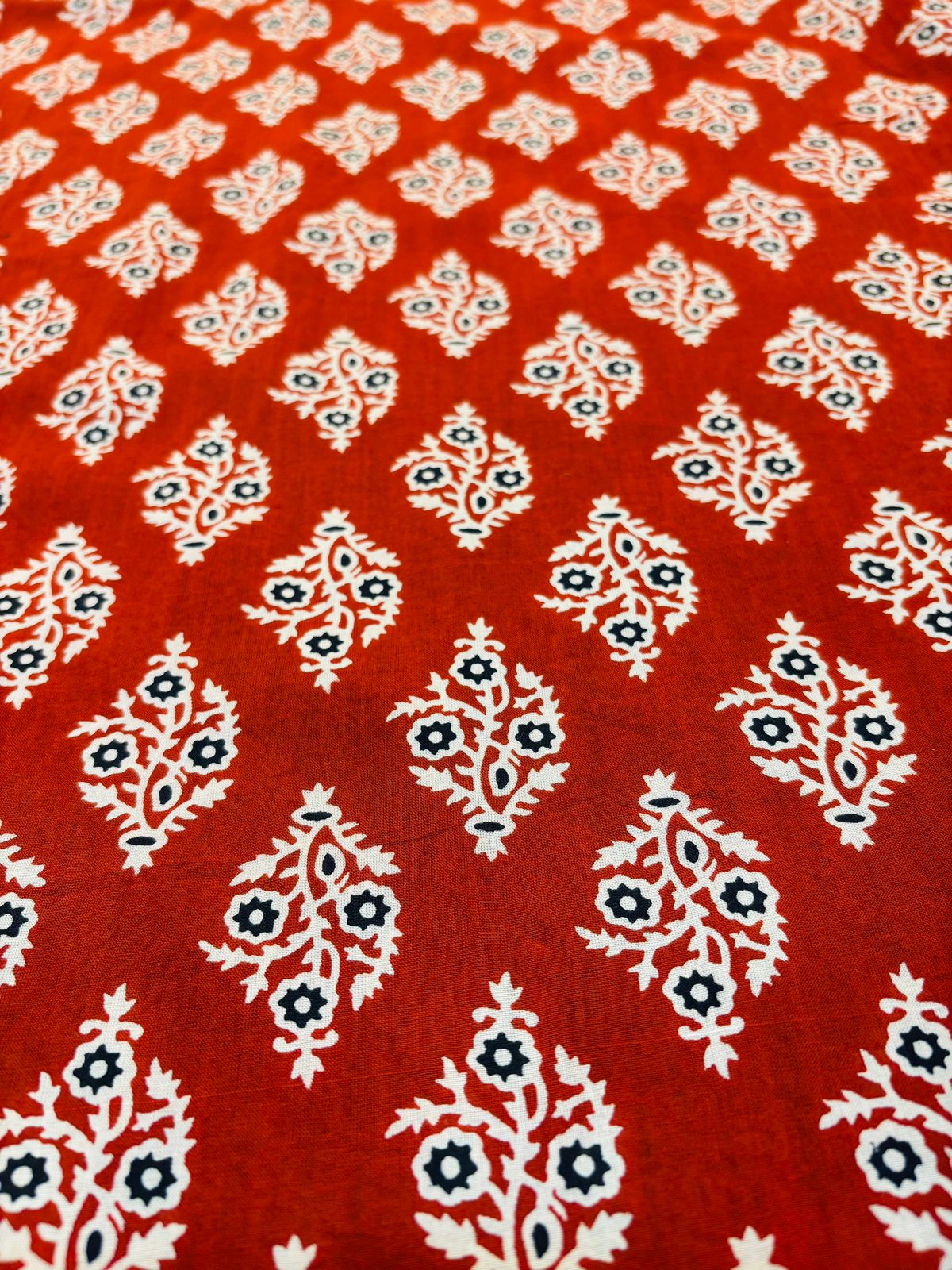 Smile With Ajrakh - Cotton Kurti Set