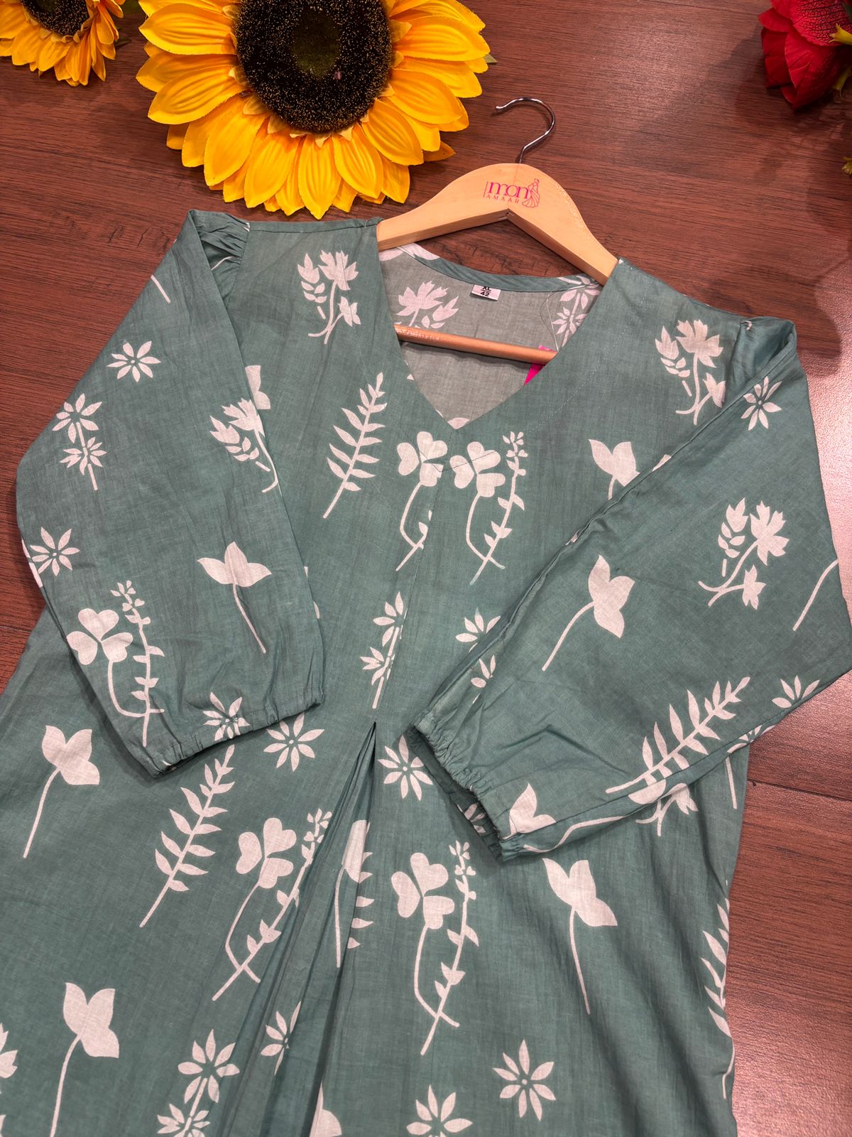 Cooling Comfort-Cotton Dress