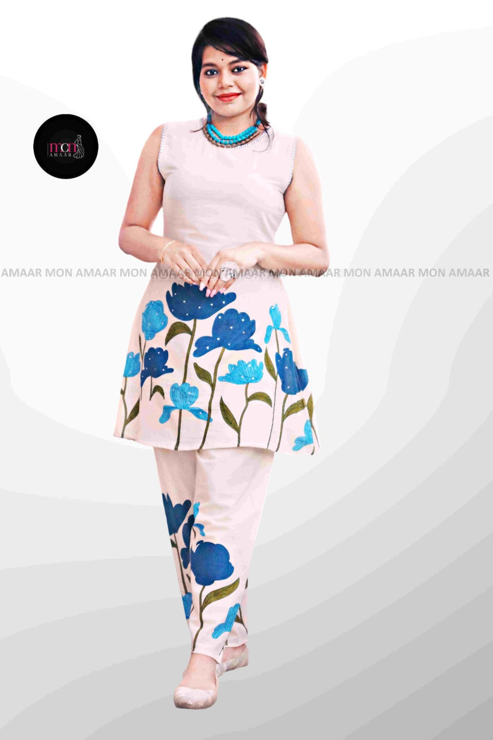 Desi Mode-Cotton Coord Set