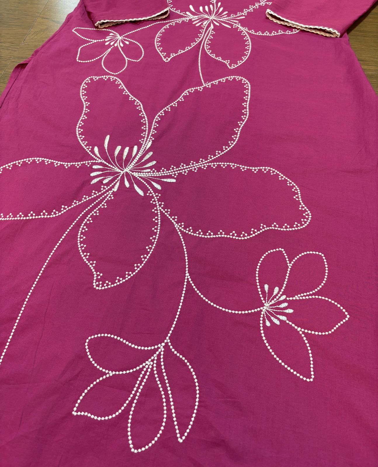 Sweet Pankhuri -Cotton Kurti Set