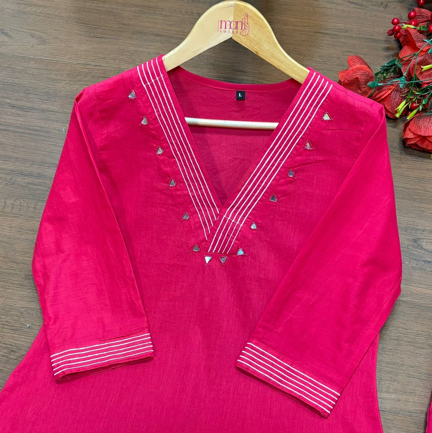 Stunning style Cotton Kurti Set
