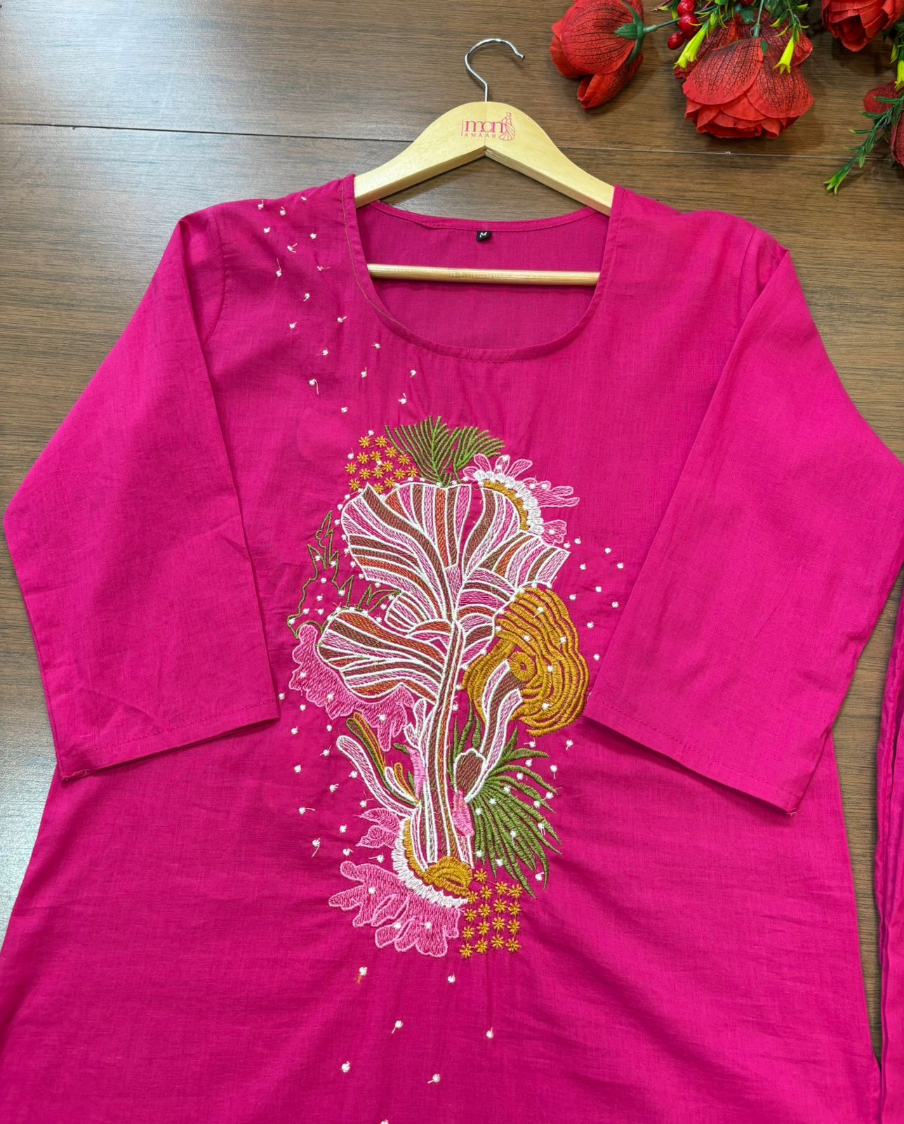 Glow And Shine - Cotton Kurti Set