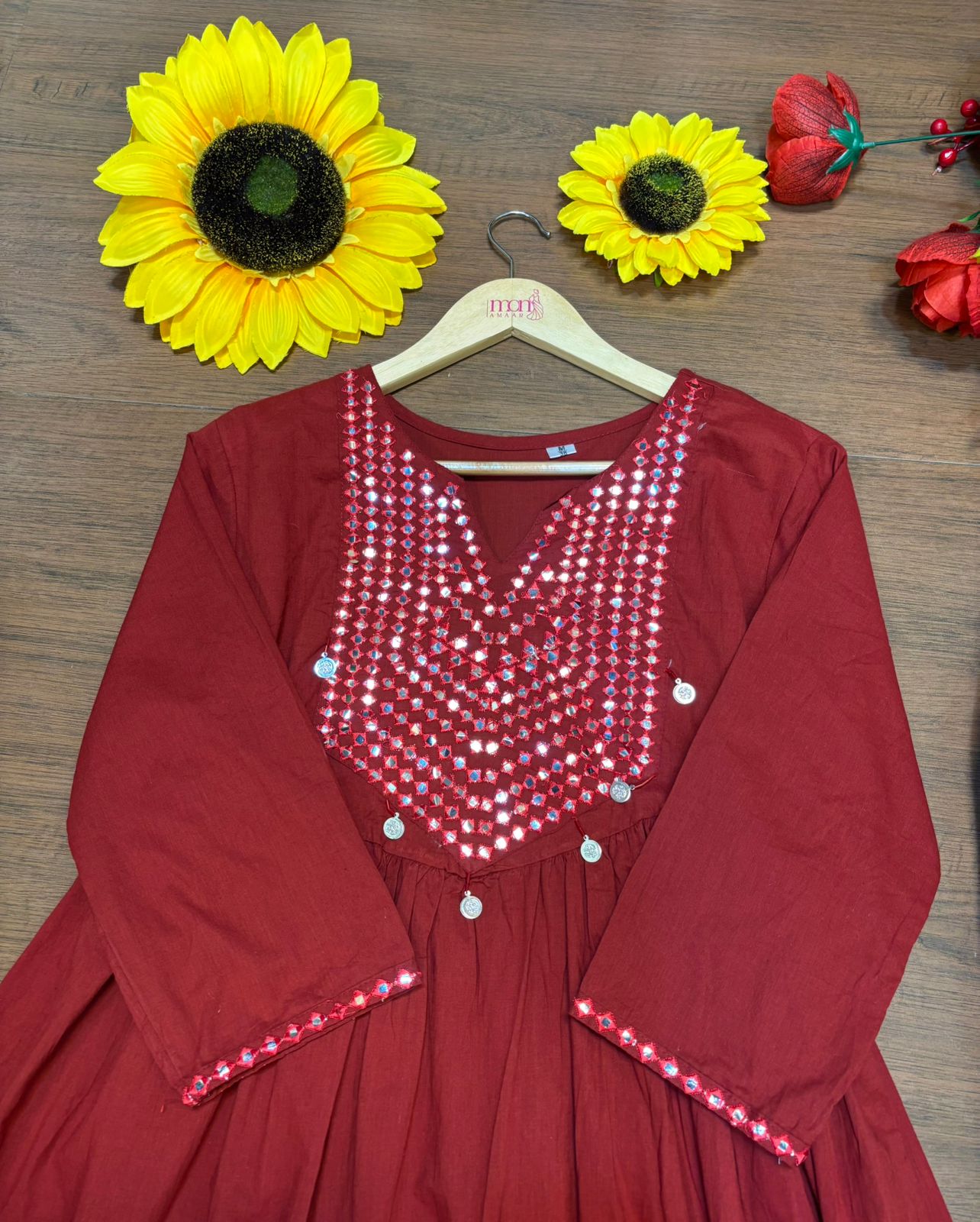 Fortune Favours- Cotton Kurti Set