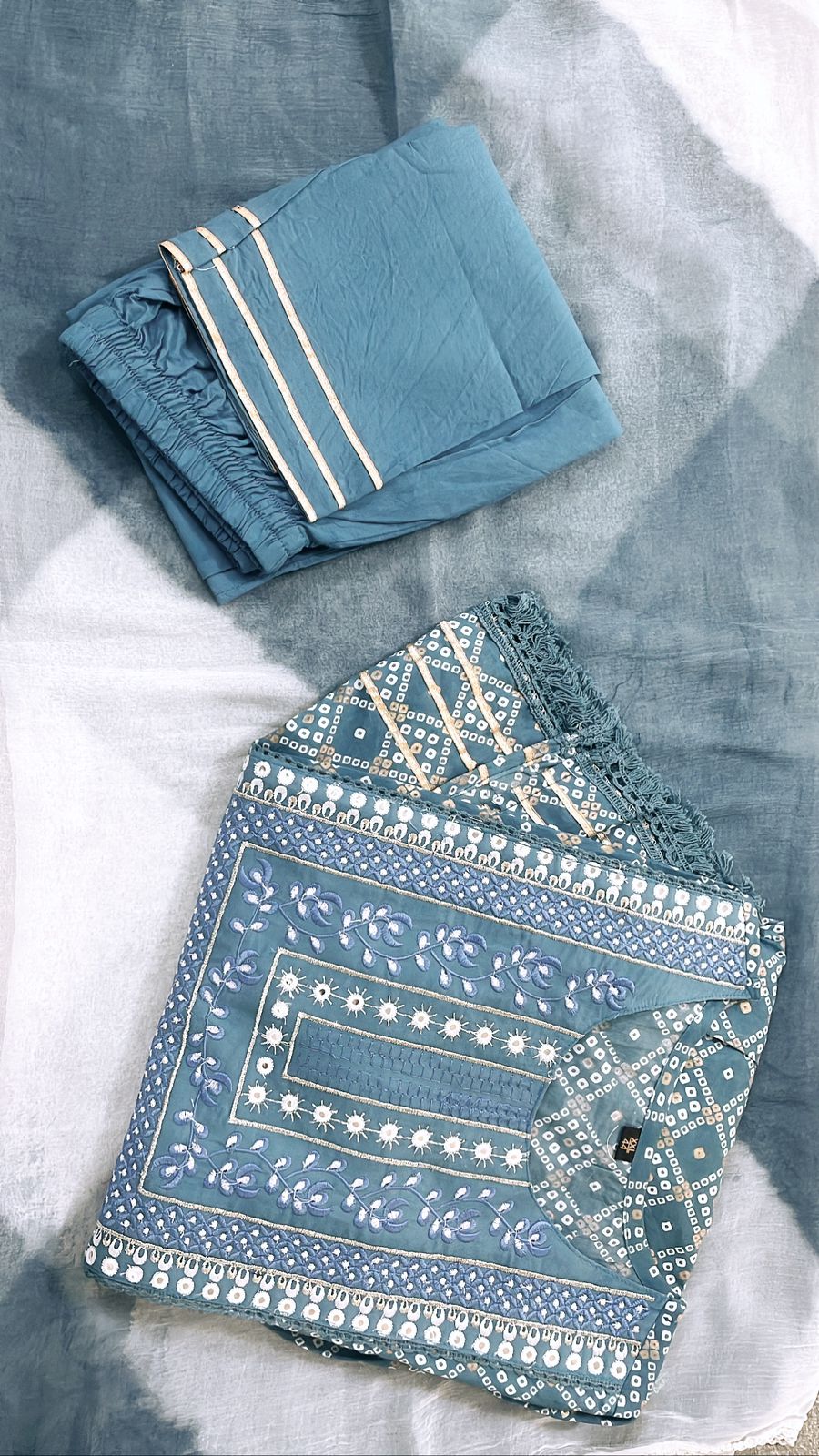 Kurti Pant Dupatta Set