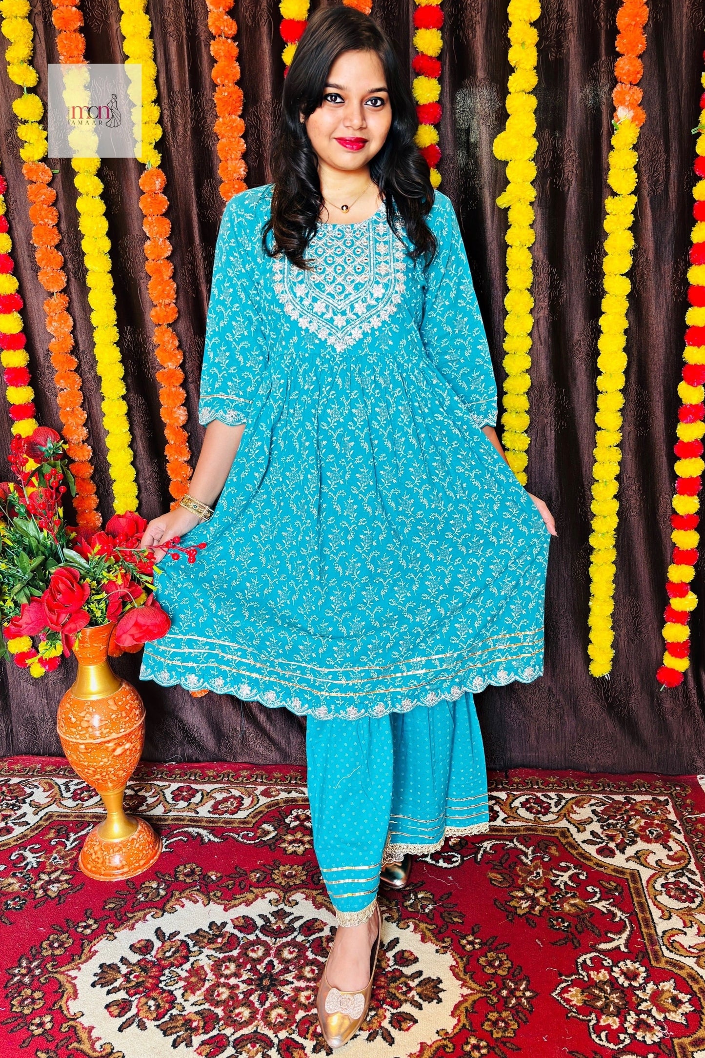 Yours-Sharara Set