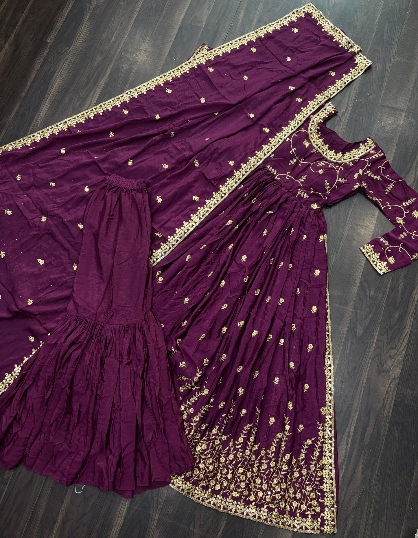 Second Wind Designer Sharara Set