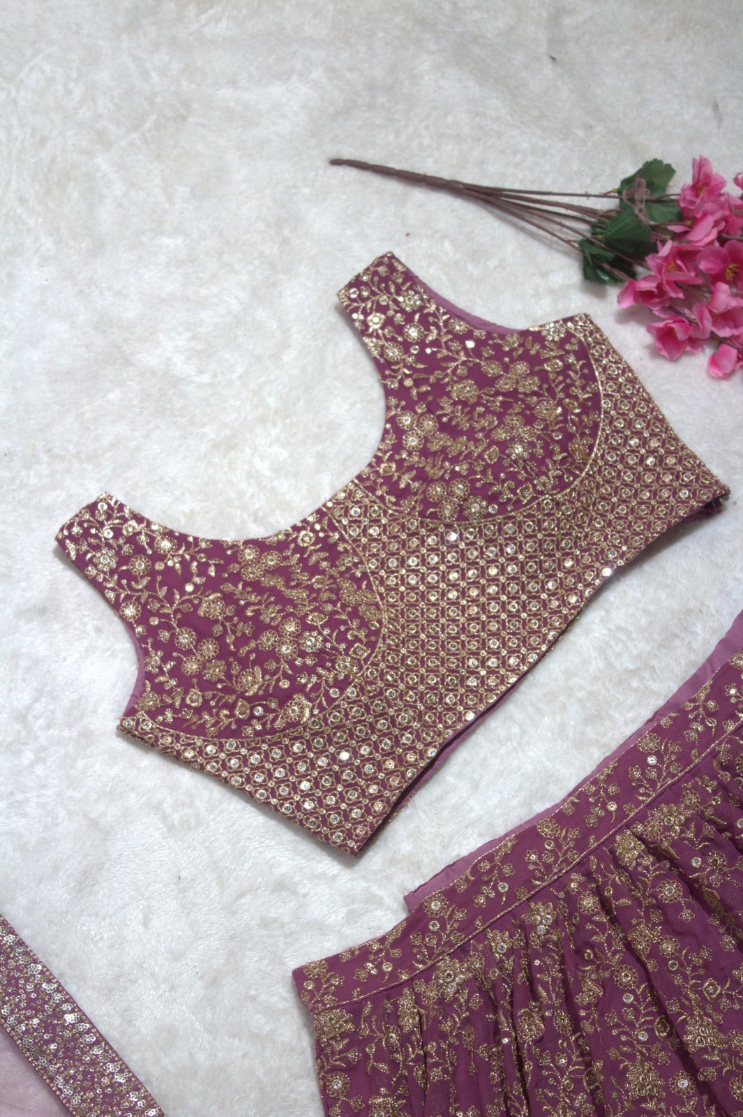 Momento Perfecto- Rakhi Special Lehenga