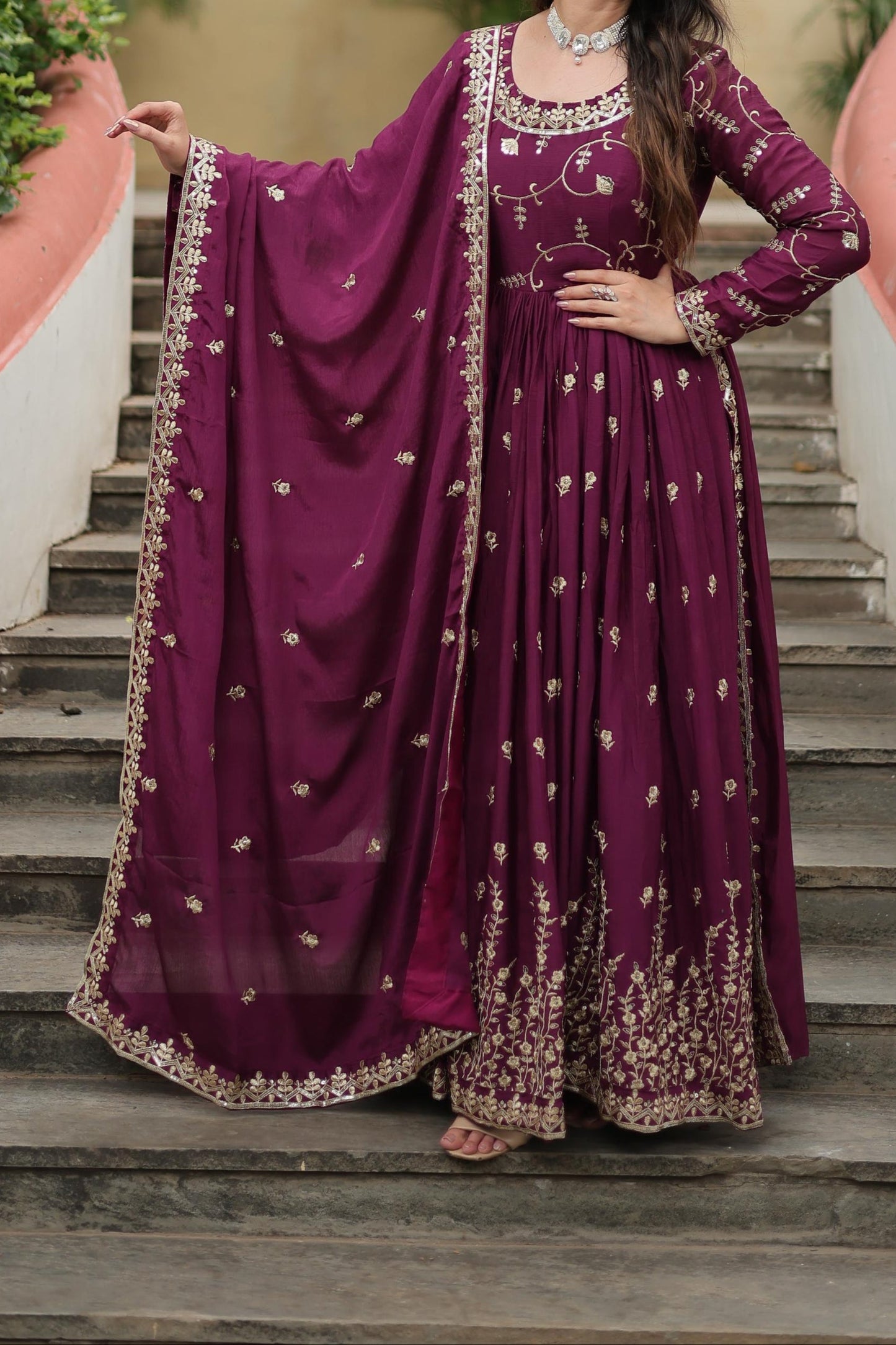 Second Wind Designer Sharara Set