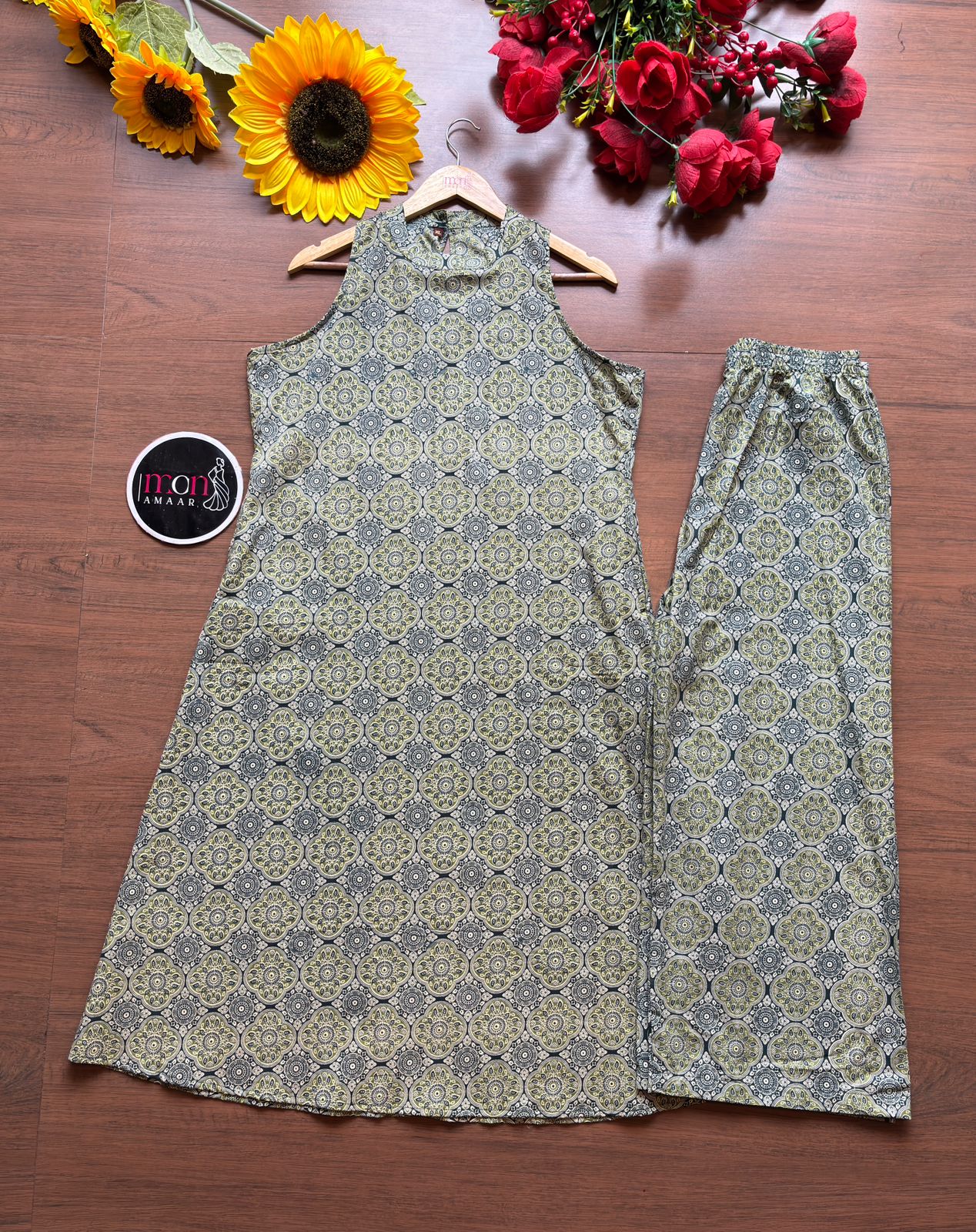 Enhancing The Look- Cotton Coord Set