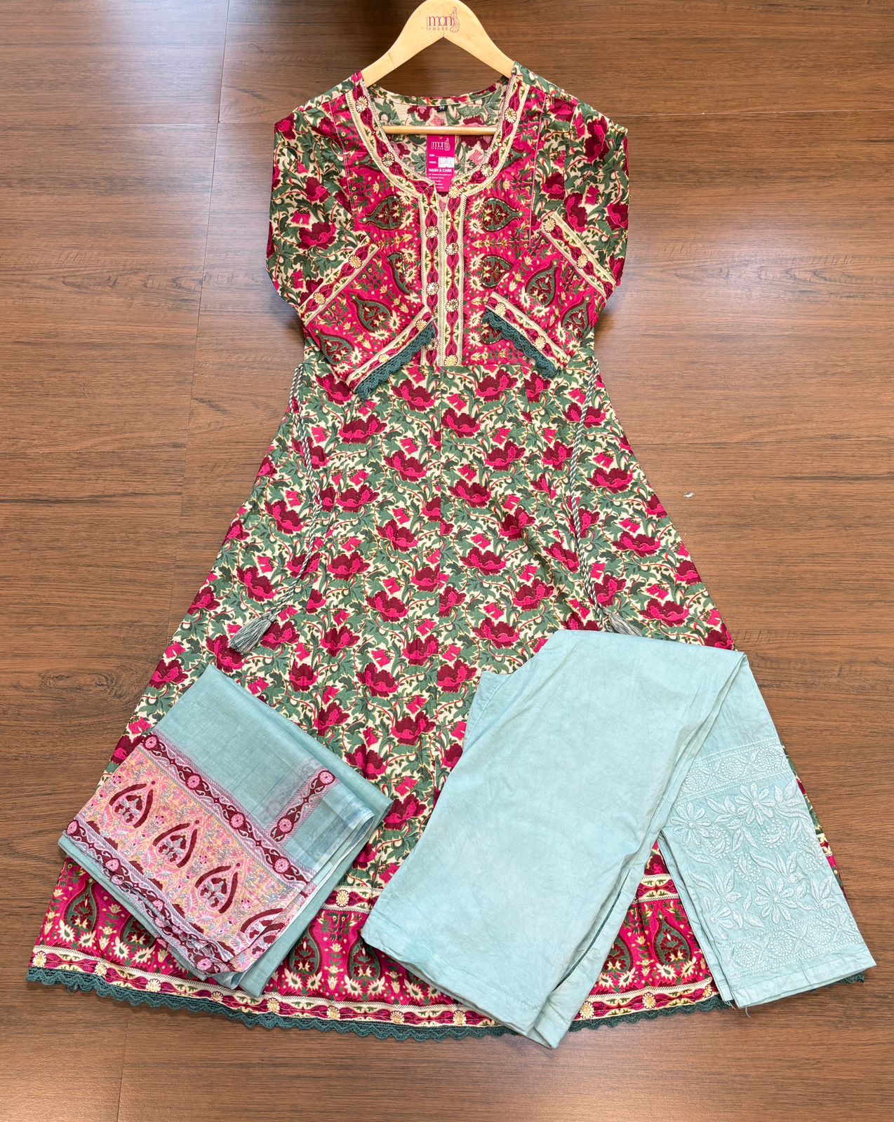 Floral Touch -Anarkali Suit Set