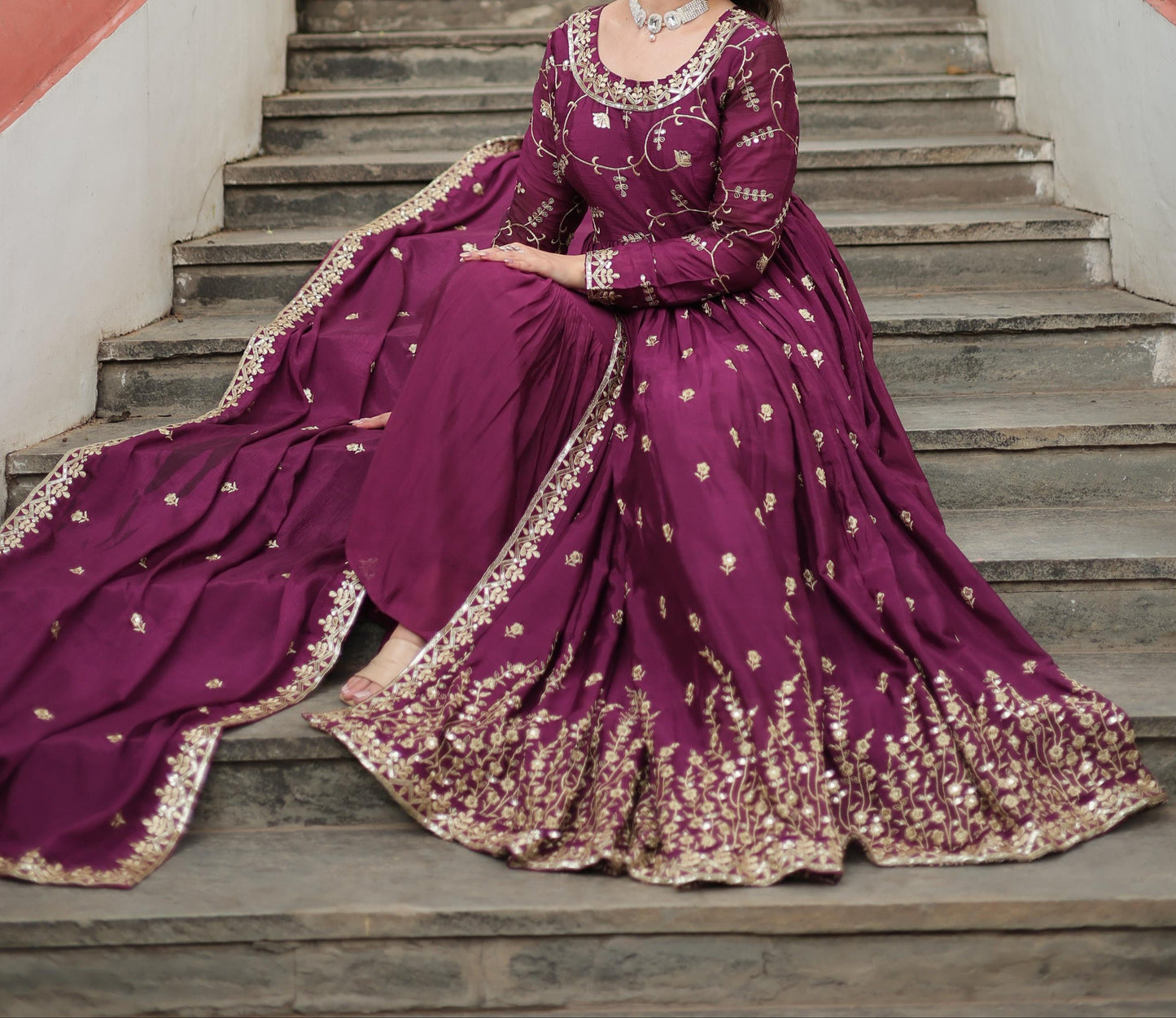 Second Wind Designer Sharara Set