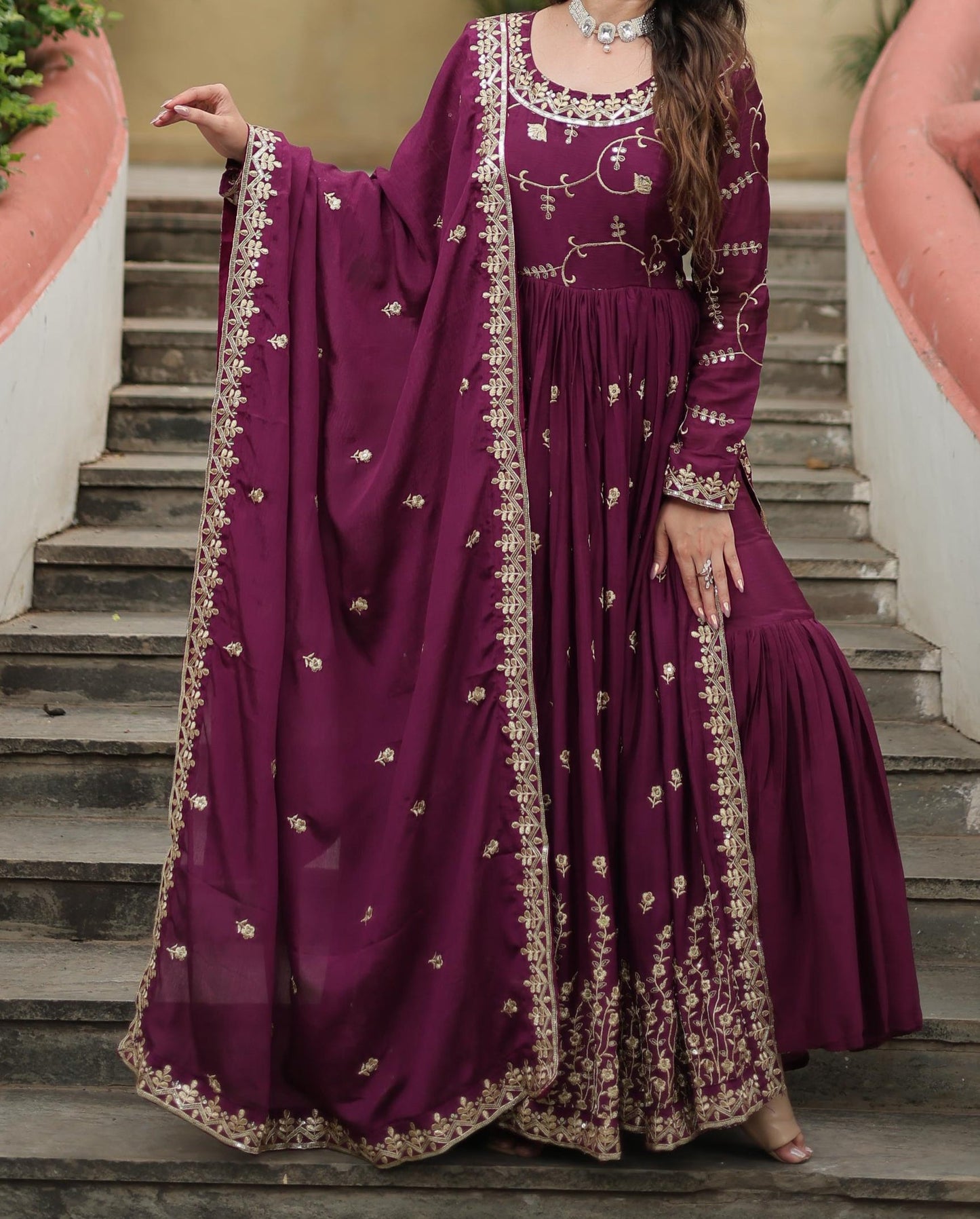 Second Wind Designer Sharara Set