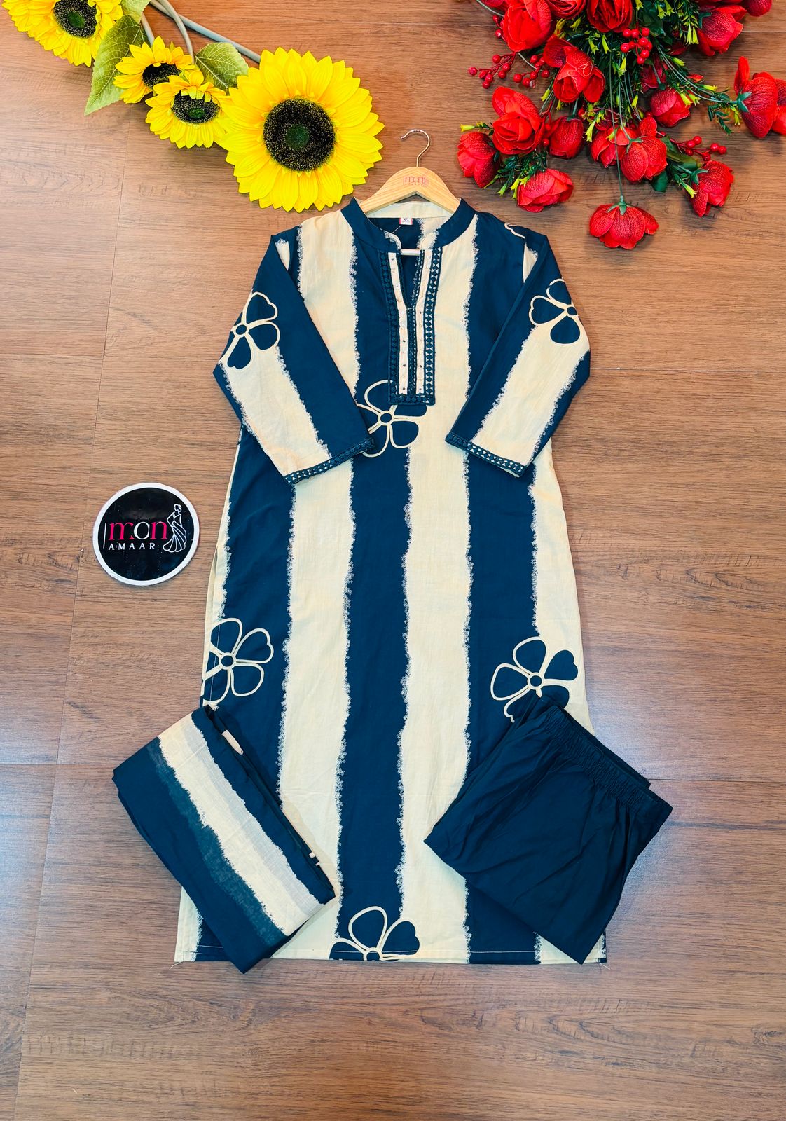 A Soft Touch -Cotton Kurti Set
