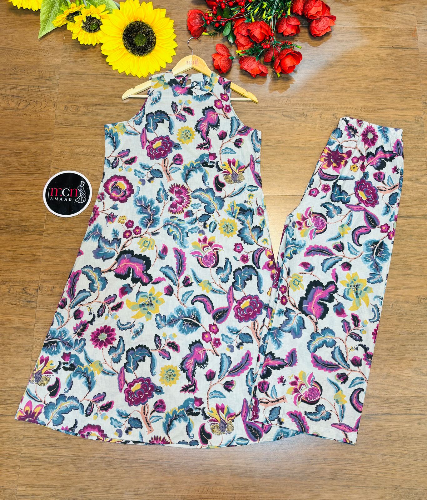 Desi Vogue -Cotton Coord Set