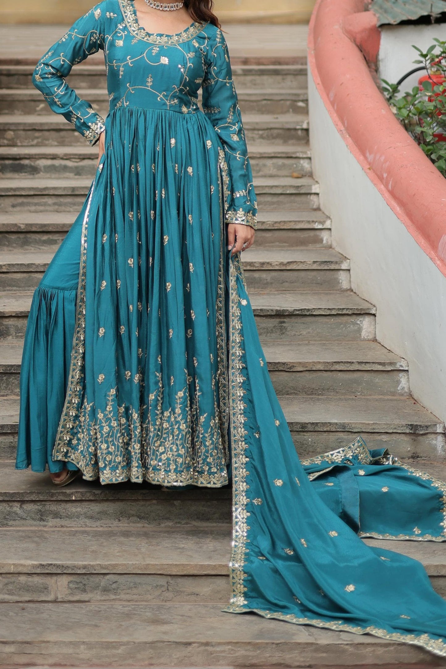 Second Wind Designer Sharara Set