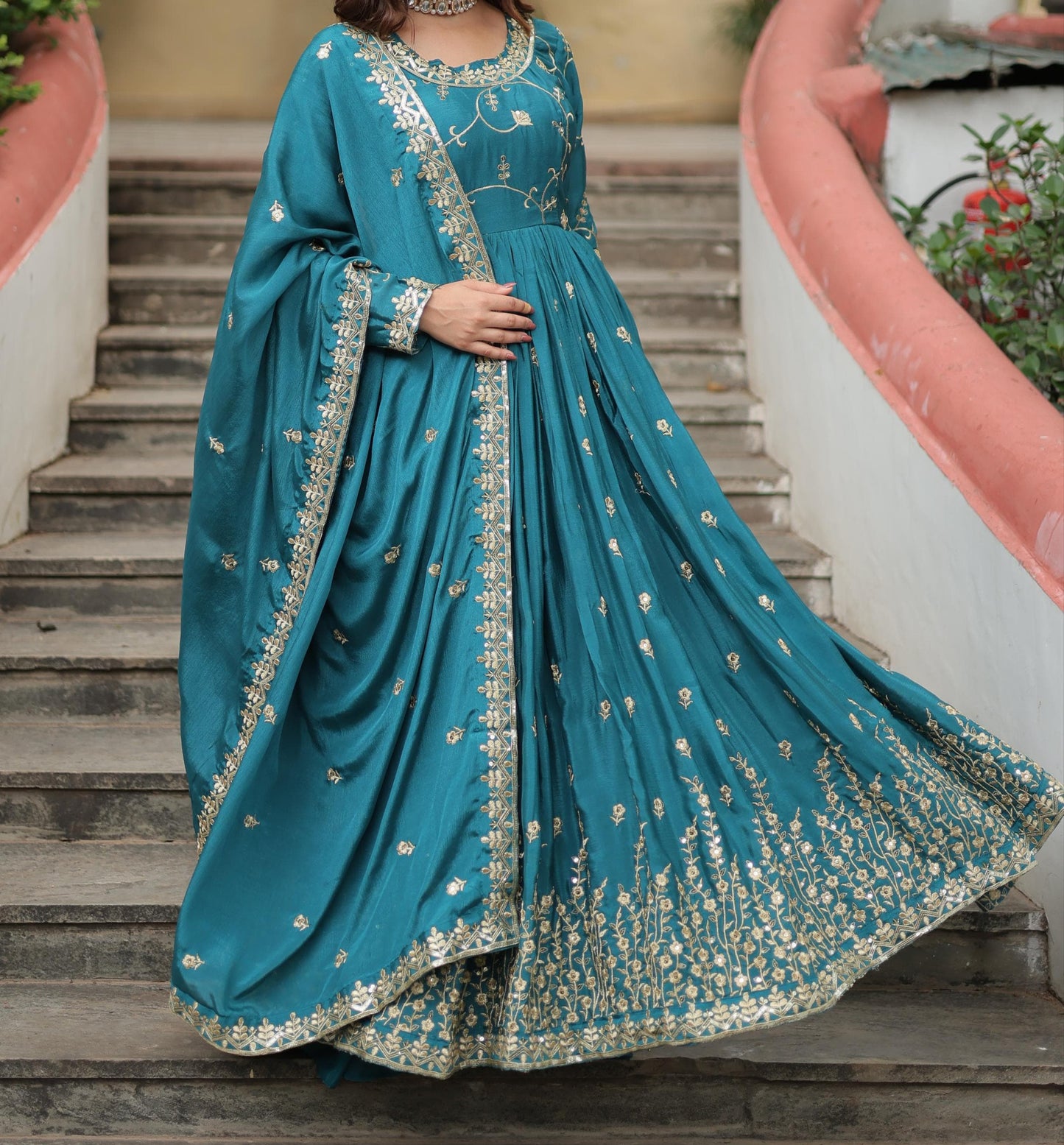 Second Wind Designer Sharara Set