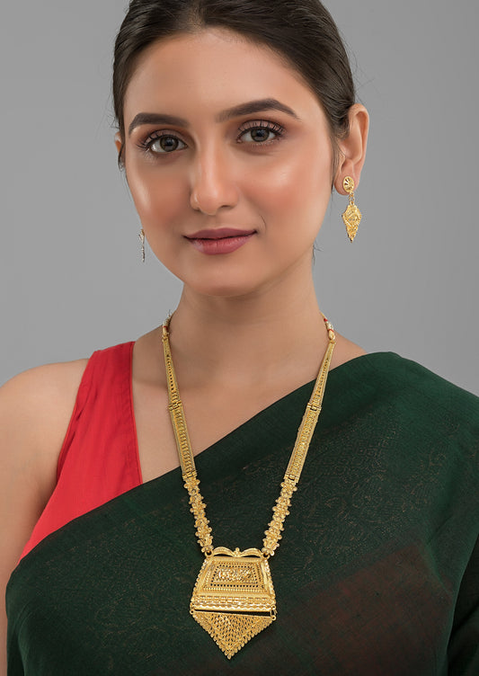 Mangalmai Gold Plated Sita Haar [ Long Chain]