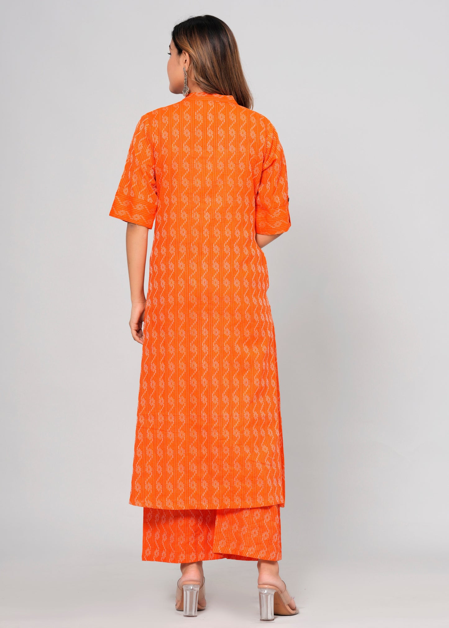 One Level Up-Orange (Co-Ord Set)