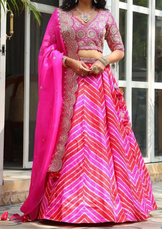 A Lehenga World(Stitched)