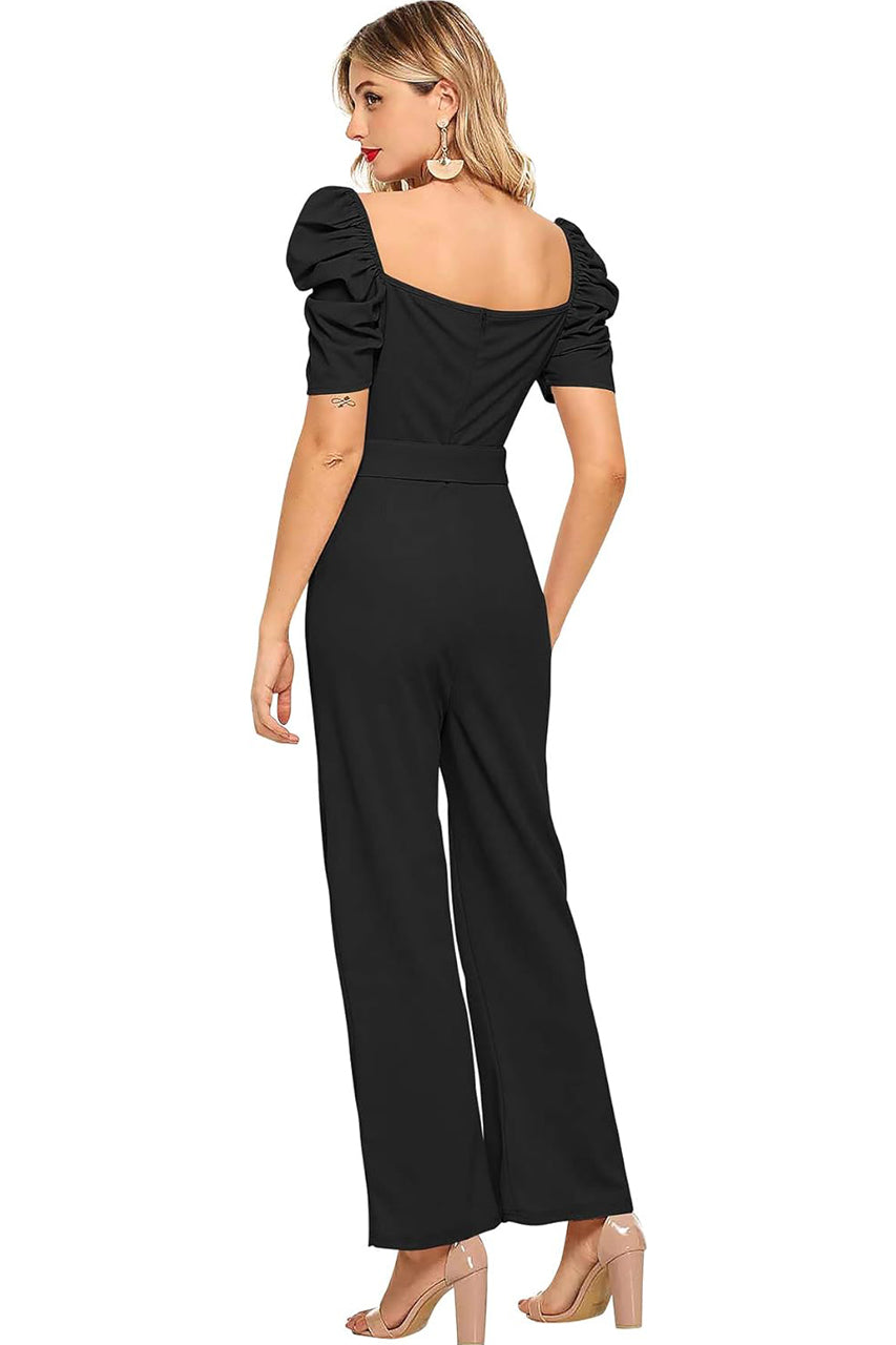 Top-Of-The-Line Jump Suit(Black)