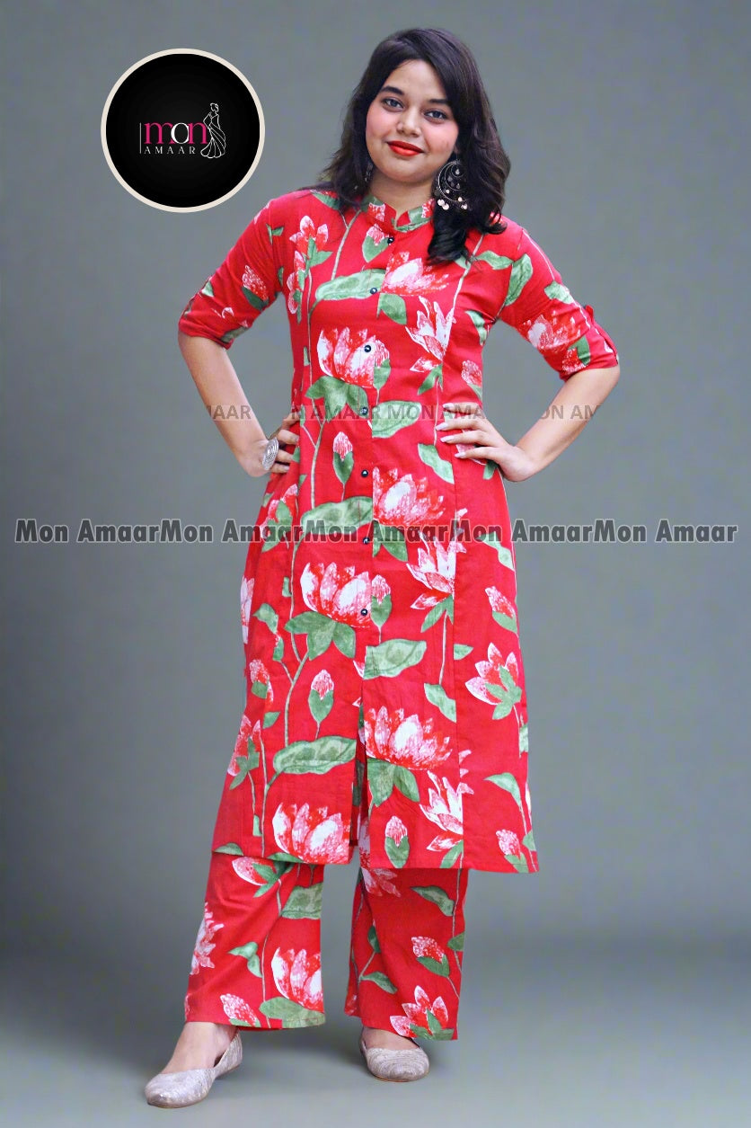 Floral Delight -Cotton Coord Set